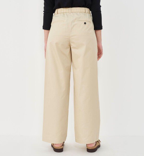 GALERIE VIE「 コットンブロード ツータックパンツ」|その他|