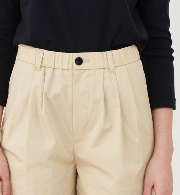GALERIE VIE「 コットンブロード ツータックパンツ」|その他|