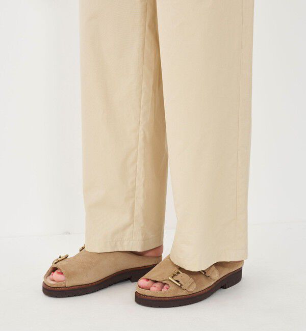 GALERIE VIE「 コットンブロード ツータックパンツ」|その他|