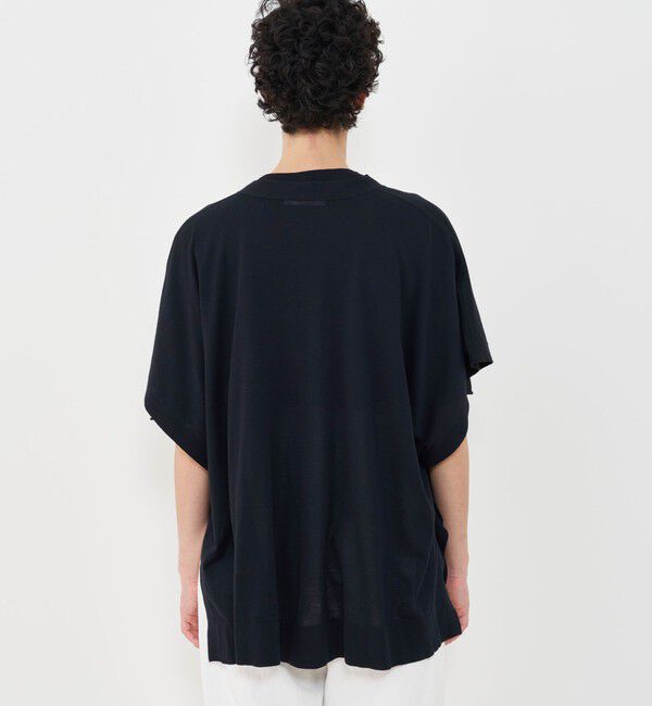 GALERIE VIE「クレープコットン Vネックカーディガン」|カーディガン|