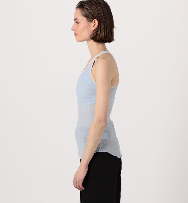 TOMORROWLAND GOODS「HAKUJI  Twist cotton asym TT」|Tシャツ・カットソー|