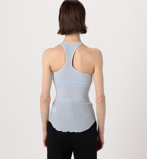 TOMORROWLAND GOODS「HAKUJI  Twist cotton asym TT」|Tシャツ・カットソー|