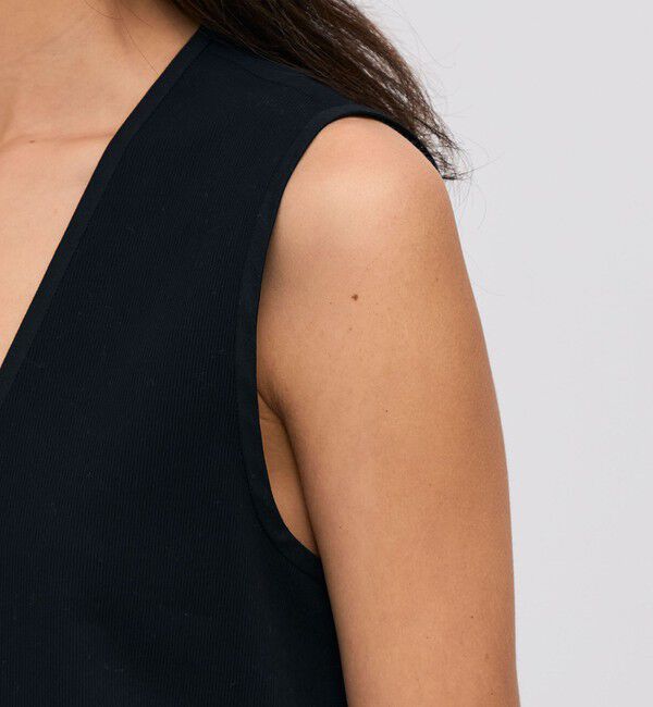 BACCA「コットンピケ バックリボンドレス」|ワンピース|