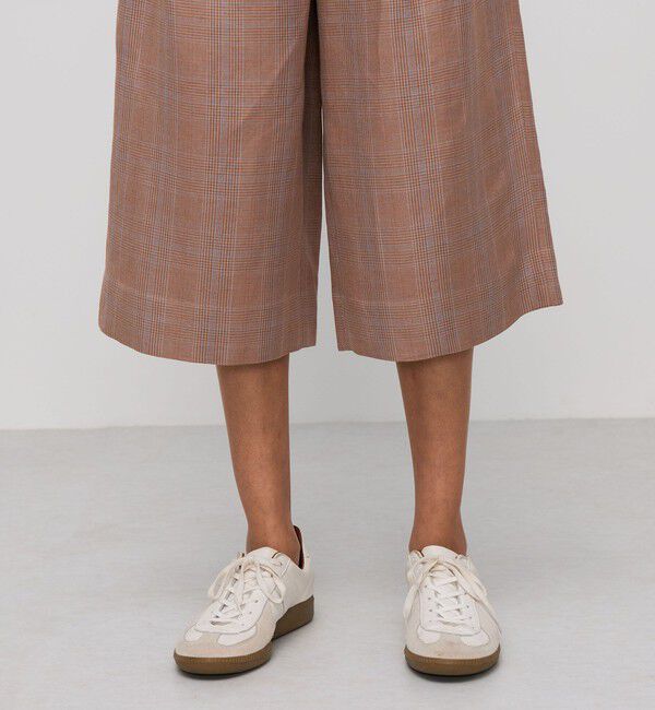 BACCA「レーヨンリネン グレンチェックハーフパンツ」|その他|
