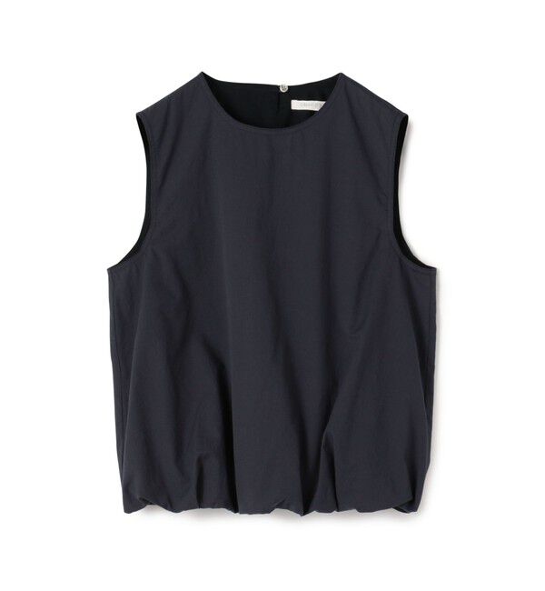 GALERIE VIE「コットンツイル バルーンノースリーブブラウス」|シャツ・ブラウス|69 ネイビー