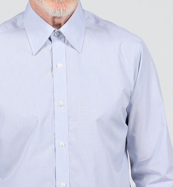 TOMORROWLAND MENS「140/2コットン レギュラーカラー ロングスリーブドレスシャツ」|シャツ・ブラウス|