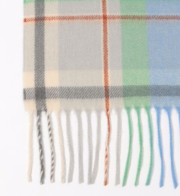 TOMORROWLAND GOODS「Joshua Ellis Plaid カシミヤストール」|ストール|