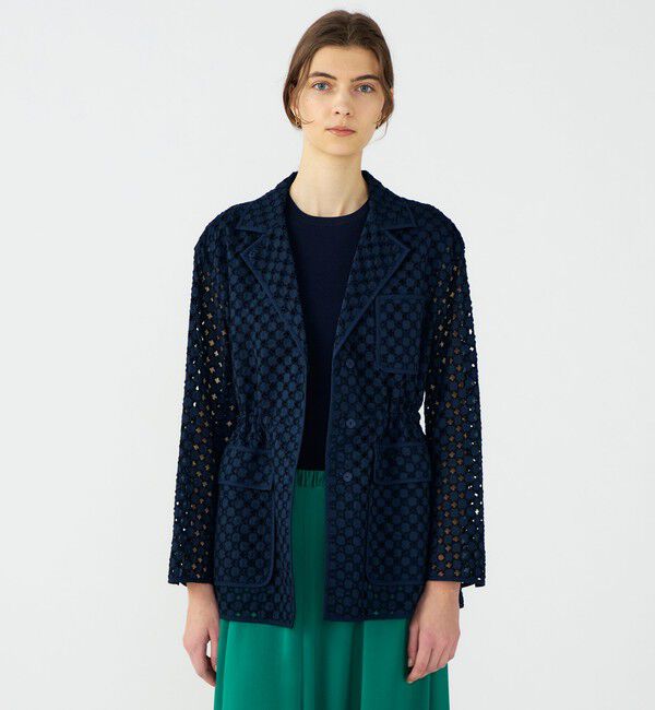 Ballsey「コモンフラワーエンブロイダリー ミドルブルゾンジャケット」|その他|