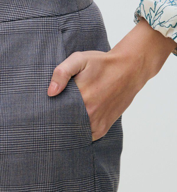 TOMORROWLAND collection「シャドウブルー ストレートパンツ」|その他|