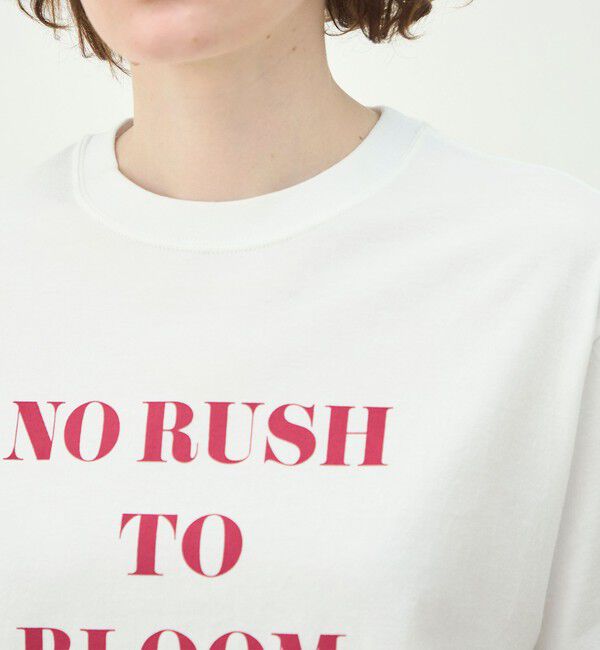 MACPHEE「コットンロゴプリント Tシャツ」|Tシャツ・カットソー|