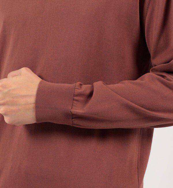 TOMORROWLAND MENS「ギザコットン クルーネックニット 」|ニット・セーター|