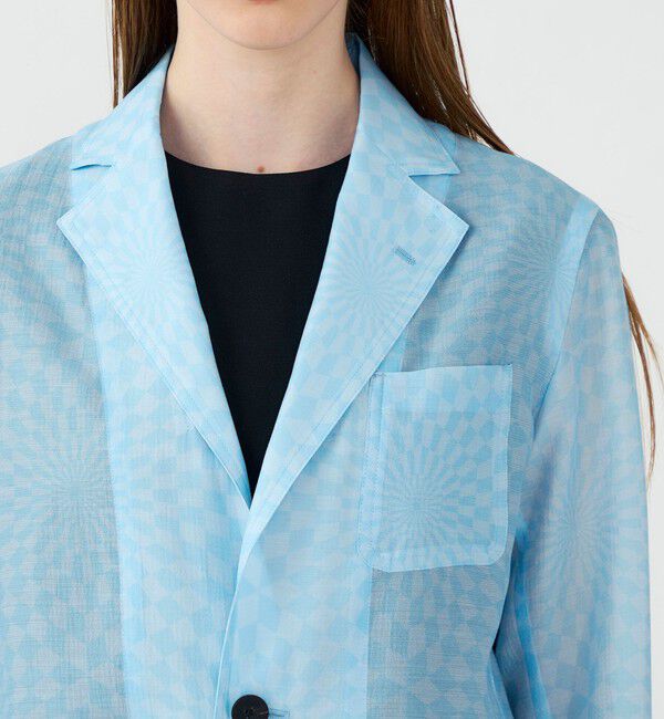 TOMORROWLAND BUYING WEAR「【別注】TELMA Check ジャケット」|テーラードジャケット|