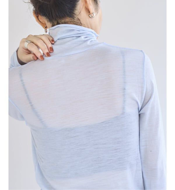EMILYWEEK「《追加》スーパーウール タートルネックシアープルオーバー」|Tシャツ・カットソー|