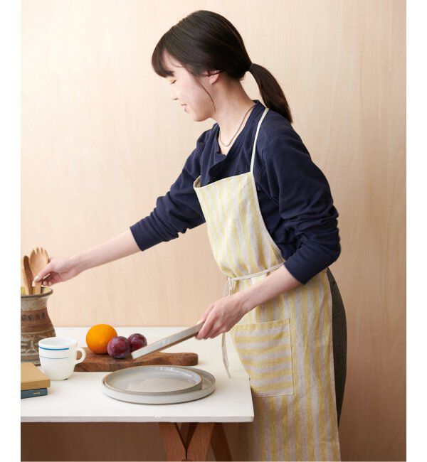 journal standard Furniture「24F1 APRON STRIPE　エプロン」|食器・キッチングッズ|