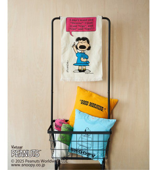 journal standard Furniture「【PEANUTS&times;JOURNAL STANDARD FURNITURE】FACE TOWEL　フェイスタオル」|タオル|ピンク