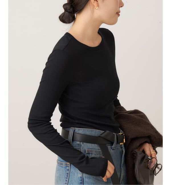 Plage「FLORE FLORE / フローレフローレ OLIVIA LONGSLEEVE トップス」|Tシャツ・カットソー|