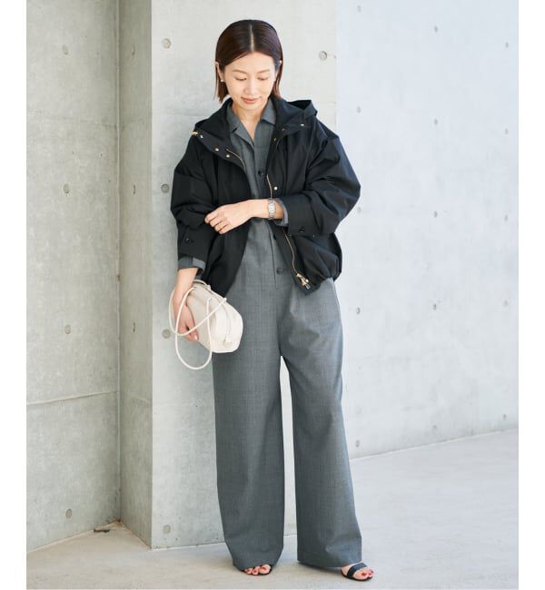 IENA「撥水フーディーブルゾン」|ブルゾン・スタジャン|