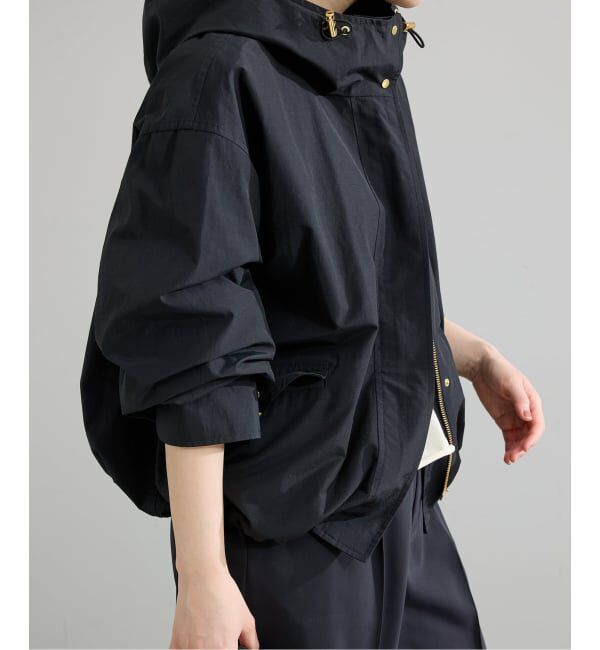 IENA「撥水フーディーブルゾン」|ブルゾン・スタジャン|