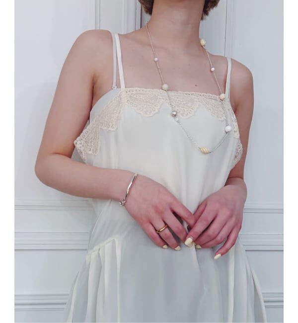 IENA LA BOUCLE「SAPIR BACHAR サピア バシャール IREGULAR CORAL SHELL ロングネックレス SB001-00405」|ネックレス|