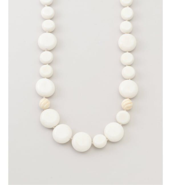 IENA LA BOUCLE「SAPIR BACHAR サピア バシャール CARVED CORAL ネックレス SB001-00279」|ネックレス|シルバー