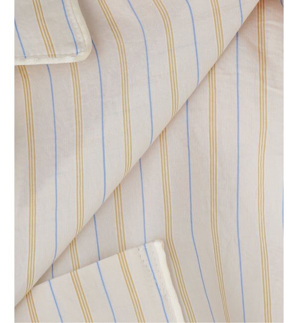 IENA「ストライプパジャマシャツ」|シャツ・ブラウス|