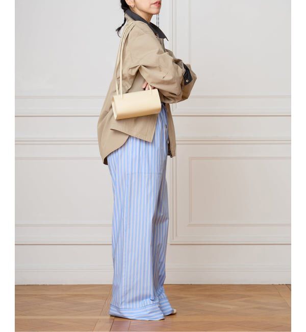 IENA LA BOUCLE「IENA LA BOUCLE コットンストライプスリーピーパンツ」|その他|