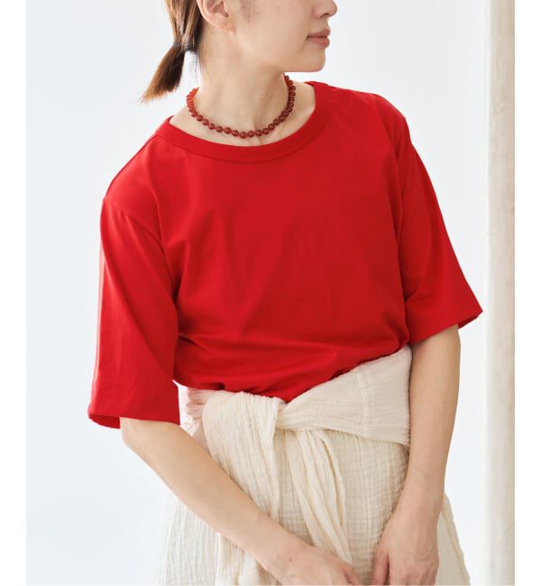 IENA「《予約》クロップドTシャツ」|Tシャツ・カットソー|