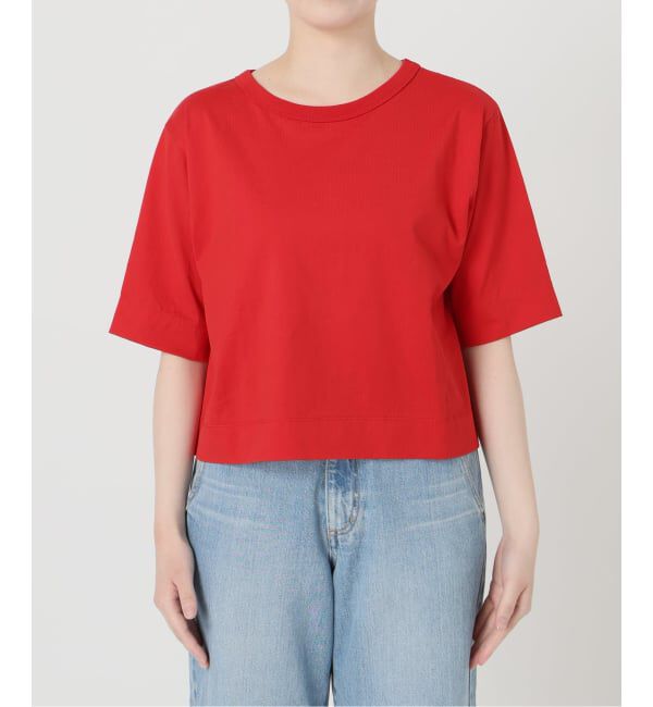 IENA「《予約》クロップドTシャツ」|Tシャツ・カットソー|