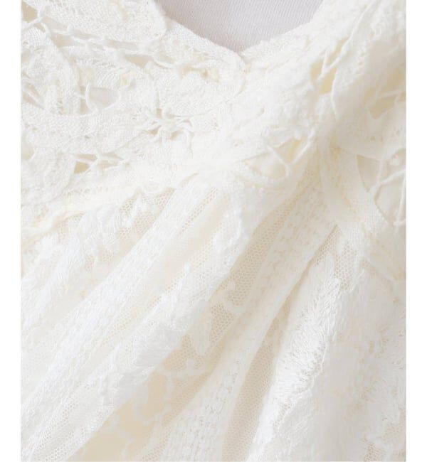 IENA「《追加2予約》アンティークチュールバテンキャミ」|キャミソール|