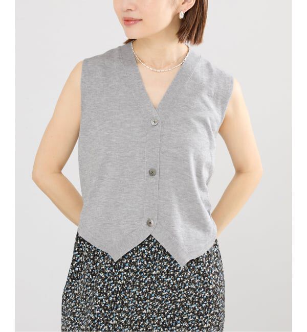 IENA「《予約》LEVITAジレ」|ベスト・ジレ|