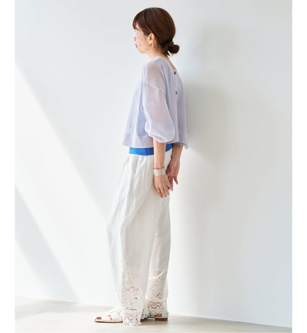 IENA「《追加3予約》FILMY COTTONカーディガン」|カーディガン|