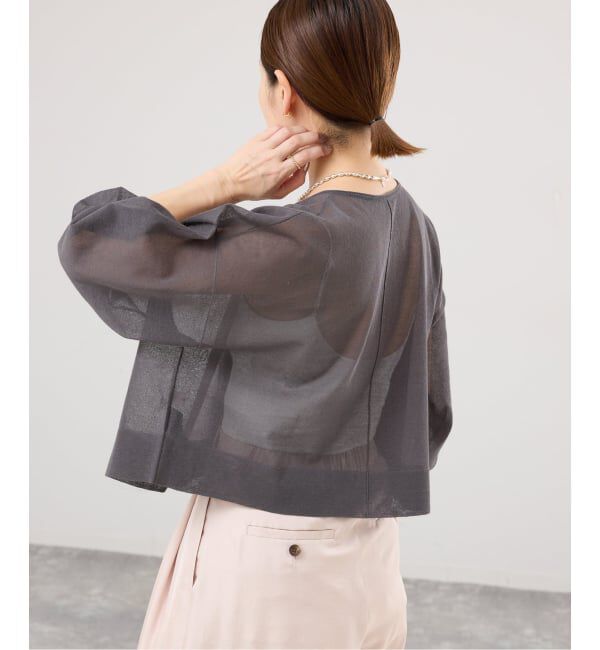 IENA「《追加3予約》FILMY COTTONカーディガン」|カーディガン|