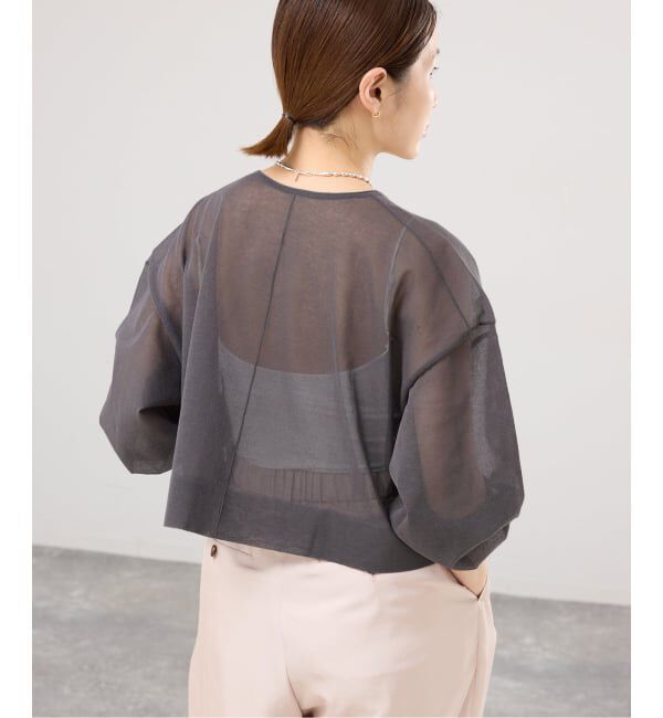 IENA「《追加3予約》FILMY COTTONカーディガン」|カーディガン|