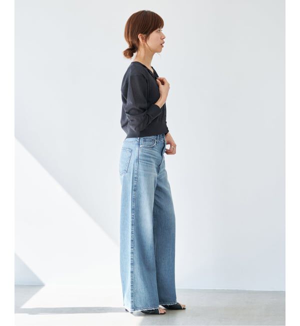 IENA「《予約》フロッキードットミニカーディガン」|カーディガン|