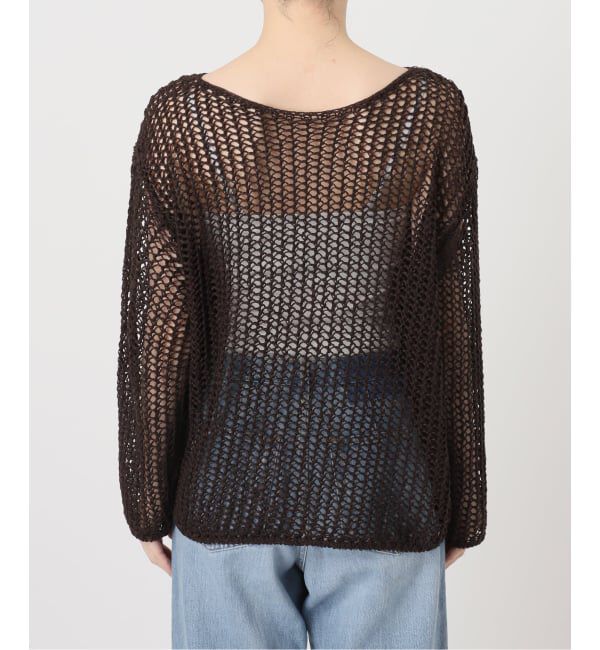 IENA「《予約》ギマメッシュプルオーバー」|ニット・セーター|