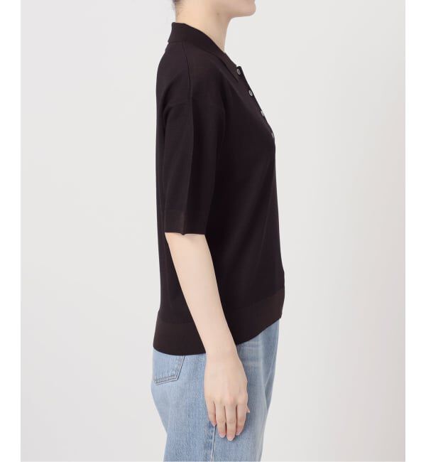 IENA「《予約》LEVITA襟付きプルオーバー」|ニット・セーター|