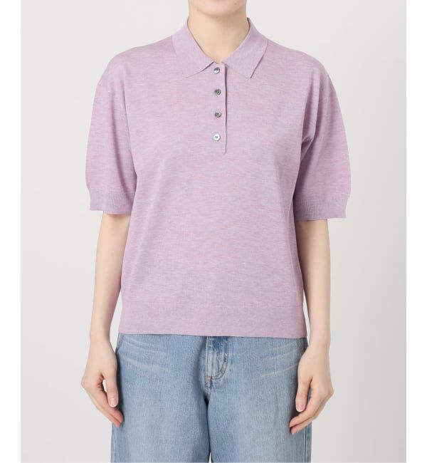 IENA「《予約》LEVITA襟付きプルオーバー」|ニット・セーター|