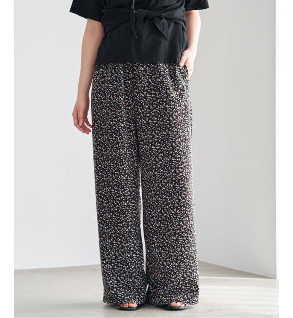 IENA「《セットアップ対応/予約》ソフトヴィンテージフラワーパンツ」|その他|