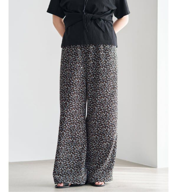 IENA「《セットアップ対応/予約》ソフトヴィンテージフラワーパンツ」|その他|