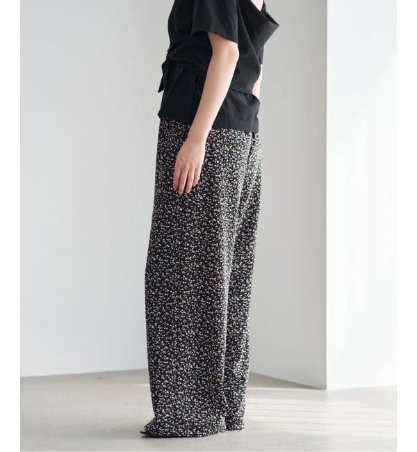 IENA「《セットアップ対応/予約》ソフトヴィンテージフラワーパンツ」|その他|