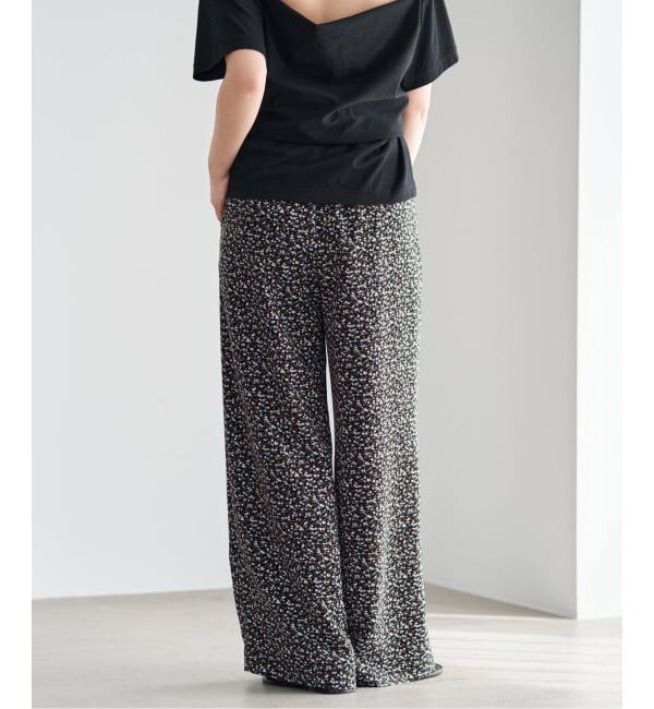 IENA「《セットアップ対応/予約》ソフトヴィンテージフラワーパンツ」|その他|