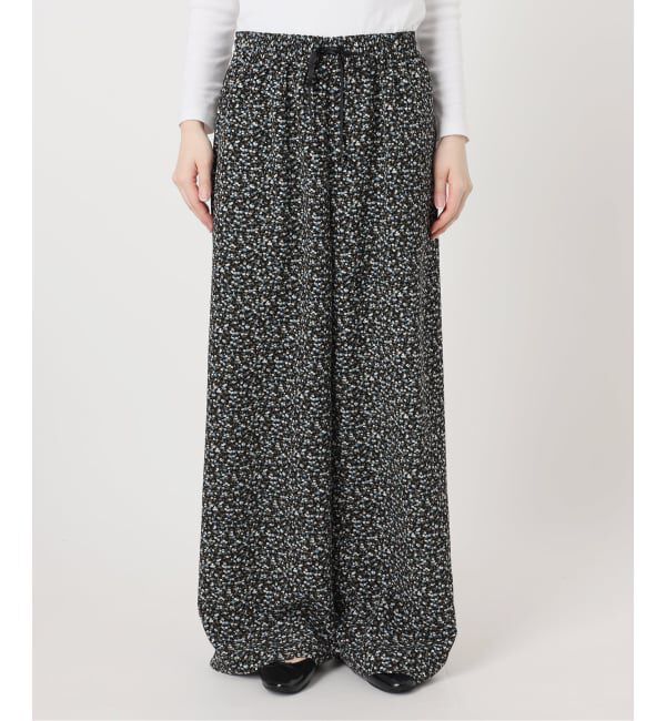 IENA「《セットアップ対応/予約》ソフトヴィンテージフラワーパンツ」|その他|