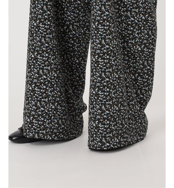 IENA「《セットアップ対応/予約》ソフトヴィンテージフラワーパンツ」|その他|