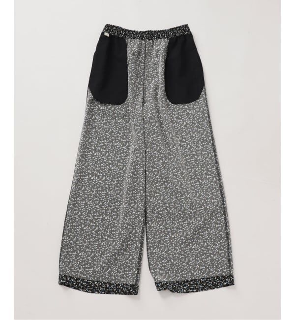 IENA「《セットアップ対応/予約》ソフトヴィンテージフラワーパンツ」|その他|