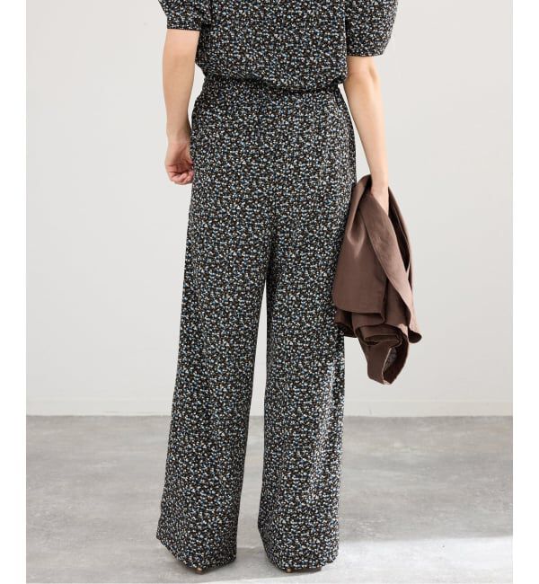 IENA「《セットアップ対応/予約》ソフトヴィンテージフラワーパンツ」|その他|