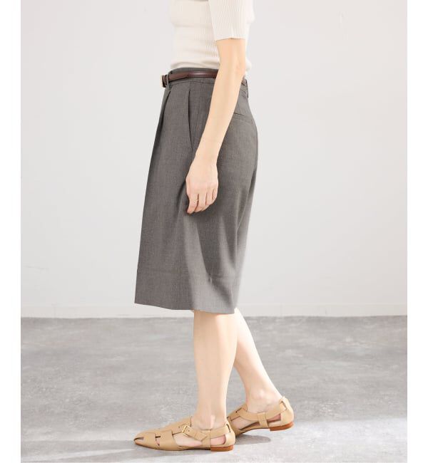 IENA「《セットアップ対応/予約》ウォッシャブル トロピカルハーフパンツ」|その他|