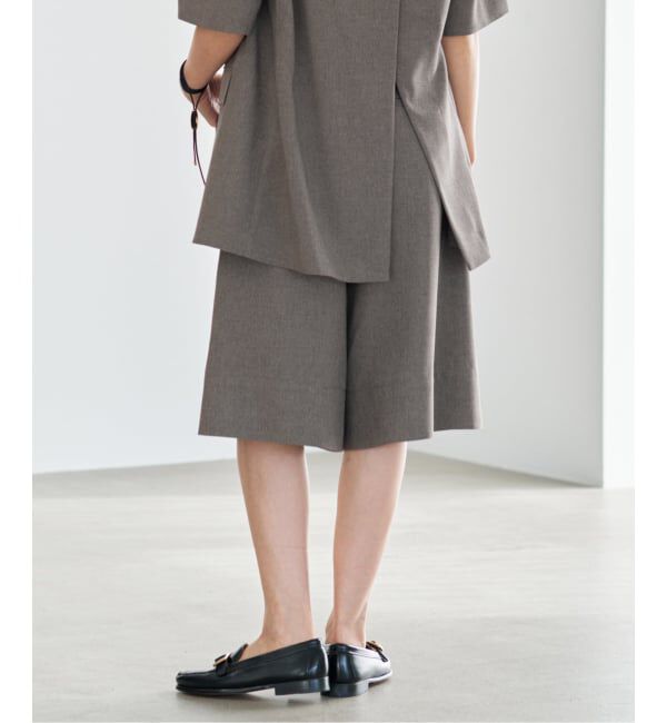 IENA「《セットアップ対応/予約》ウォッシャブル トロピカルハーフパンツ」|その他|