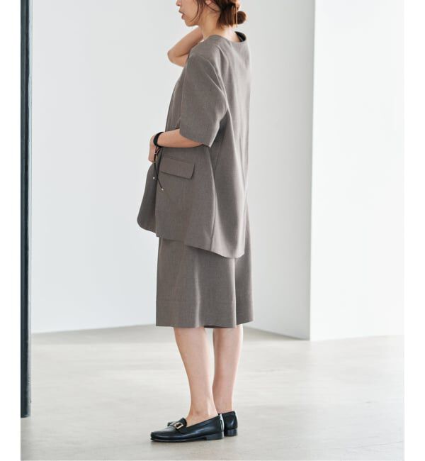 IENA「《セットアップ対応/予約》ウォッシャブル トロピカルハーフパンツ」|その他|