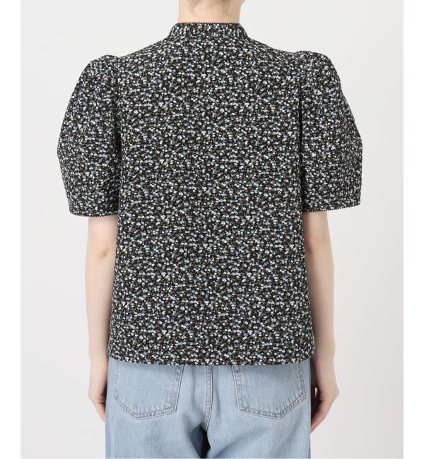 IENA「《セットアップ対応/予約》ソフトヴィンテージフラワーブラウス」|シャツ・ブラウス|