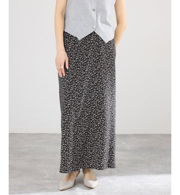 IENA「《セットアップ対応/予約》ソフトヴィンテージフラワースカート」|スカート|